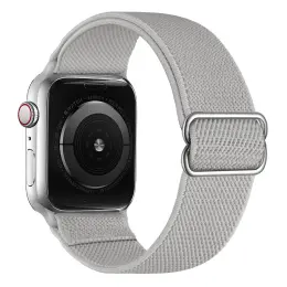 Nylon Armband Justerbart Apple Watch 42/44/45/49 mm Grå