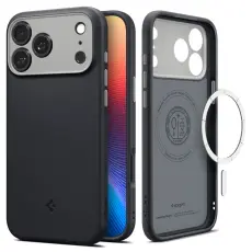Spigen iPhone 17 Pro Skal MagSafe Nano Pop Black Sesame