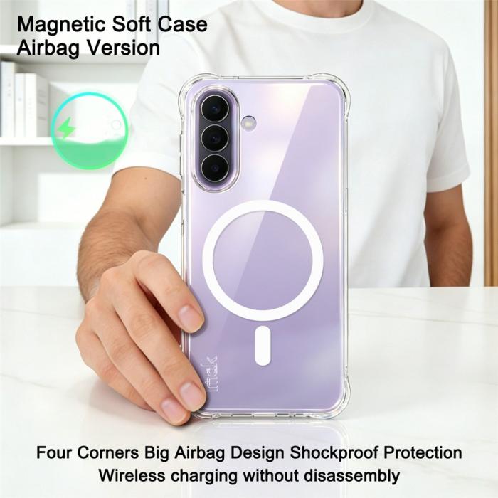 Bild 2, IMAK Samsung Galaxy A27 5G Skal MagSafe Shockproof Transparent