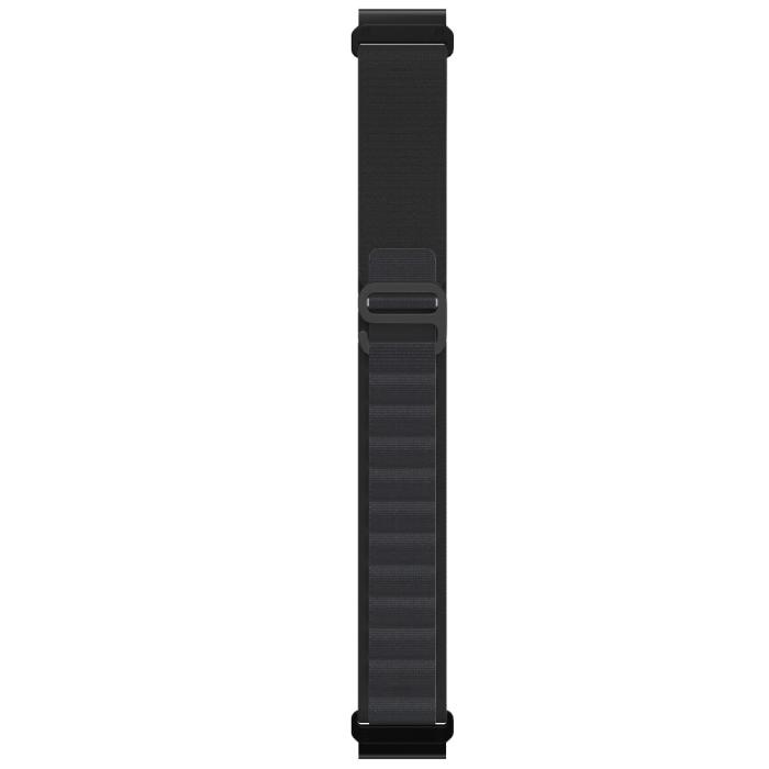 Bild 2, Klockarmband 26 mm Justerbart Nylon Svart