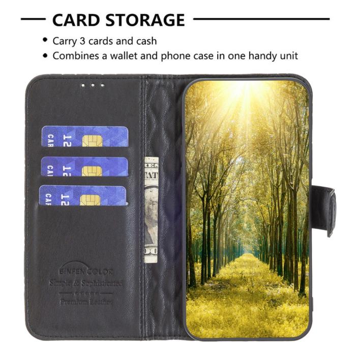 Bild 3, Motorola Moto G84 5G Fodral Diamond Svart