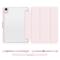 DUX DUCIS TOBY iPad Mini (2021) Fodral Tri-Fold Med Pennhållare Ljus Rosa