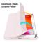 DUX DUCIS TOBY iPad Mini (2021) Fodral Tri-Fold Med Pennhållare Ljus Rosa