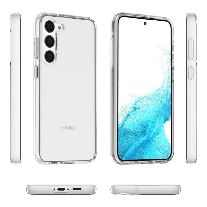 Bild 5, Samsung Galaxy S23 Plus Skal Hybrid Transparent