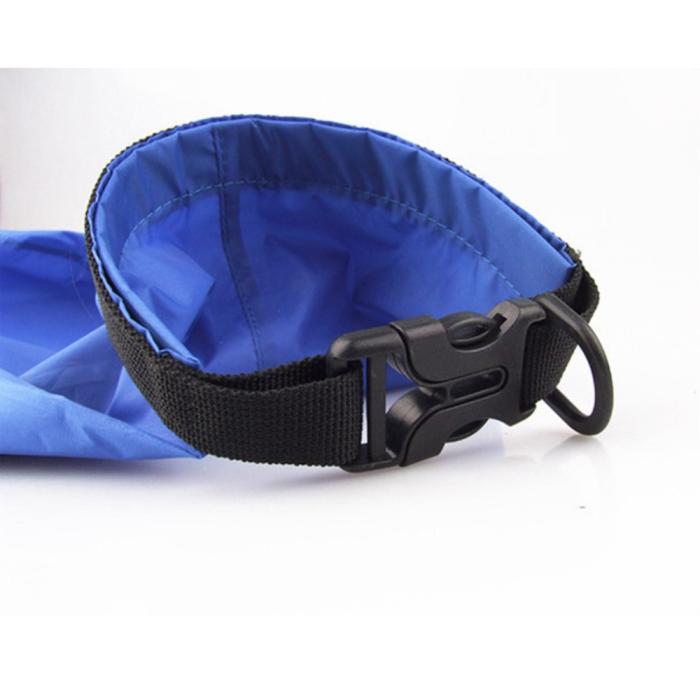 Bild 4, 15L Dry Bag Vattentät Sjösäck / Packpåse Blå
