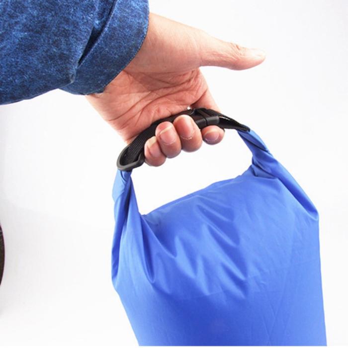 Bild 5, 15L Dry Bag Vattentät Sjösäck / Packpåse Blå