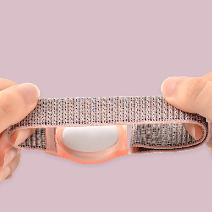 Bild 4, Tech-Protect Nylon Armband För AirTag Till Barn Lime Grön