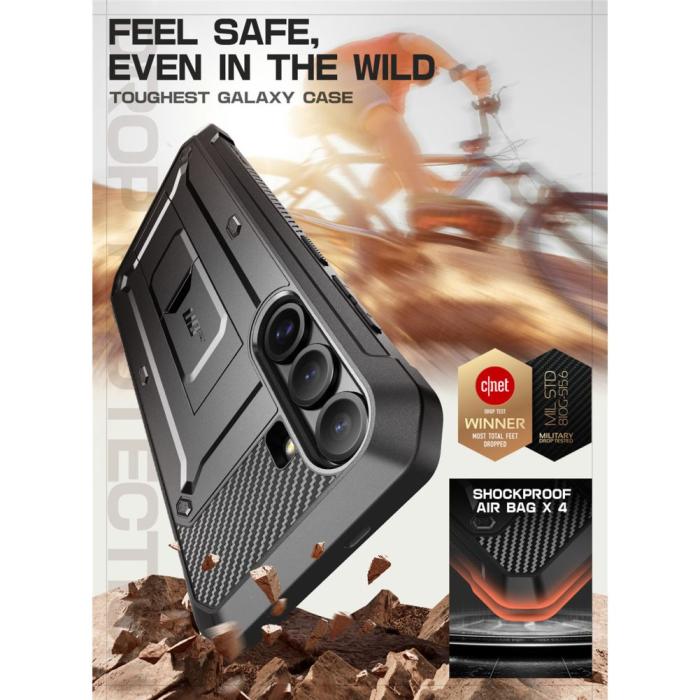 Bild 3, Supcase Samsung Galaxy S25 FE Skal Unicorn Beetle Pro Svart