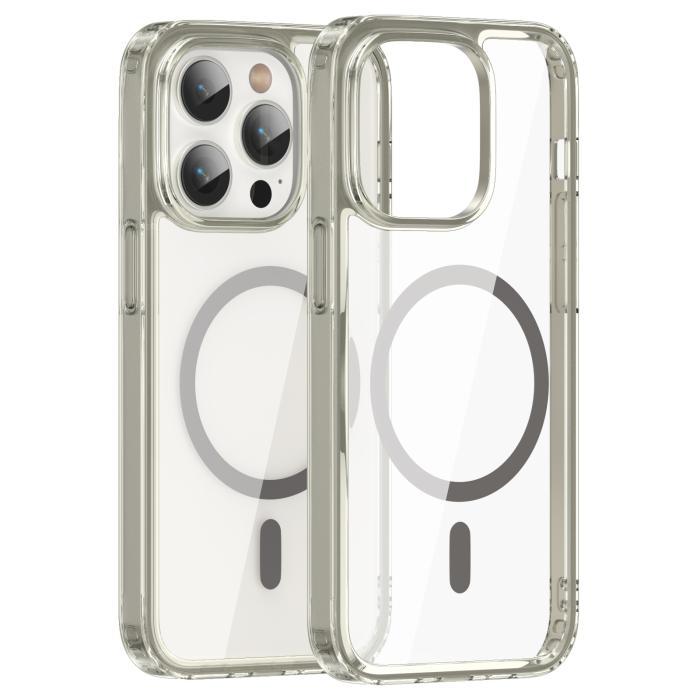 Bild 2, ColorPop iPhone 14 Pro Skal CH MagSafe Transparent/Titanium