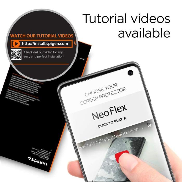 Bild 5, Samsung Galaxy S20 Plus - 2-Pack Spigen Neo Flex HD