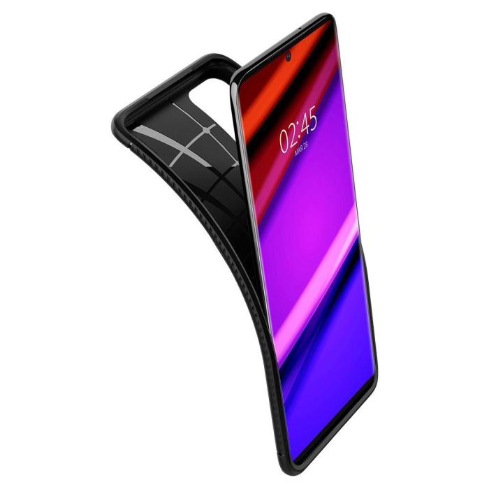 Bild 4, Samsung Galaxy S20 Plus - Spigen Rugged Armor - Matt Svart