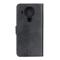 Nokia 5.4 - Solid Läder Fodral - Svart