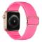 Nylon Armband Justerbart Apple Watch 42/44/45/49 mm Rosa