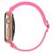 Nylon Armband Justerbart Apple Watch 42/44/45/49 mm Rosa