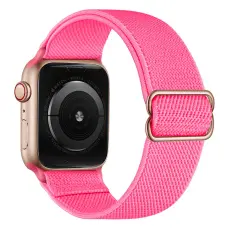 Nylon Armband Justerbart Apple Watch 42/44/45/46/49 mm Rosa