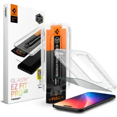 Spigen iPhone Air Sk&auml;rmskydd GLAS.tR "Ez Fit Pro" Privacy