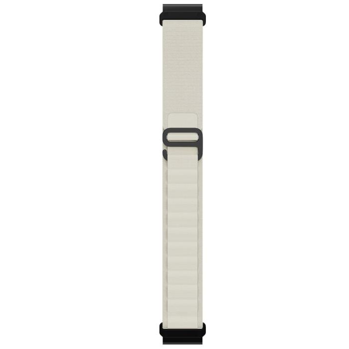 Bild 2, Klockarmband 26 mm Justerbart Nylon Vit