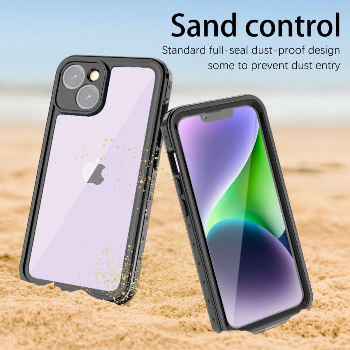 Bild 4, REDPEPPER iPhone 14 Plus Skal 360 Vattentätt IP68 Svart