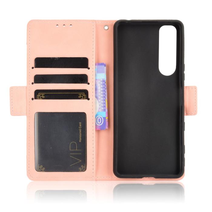 Bild 6, Sony Xperia 5 III Fodral Avtagbart Kortfodral Ljus Rosa
