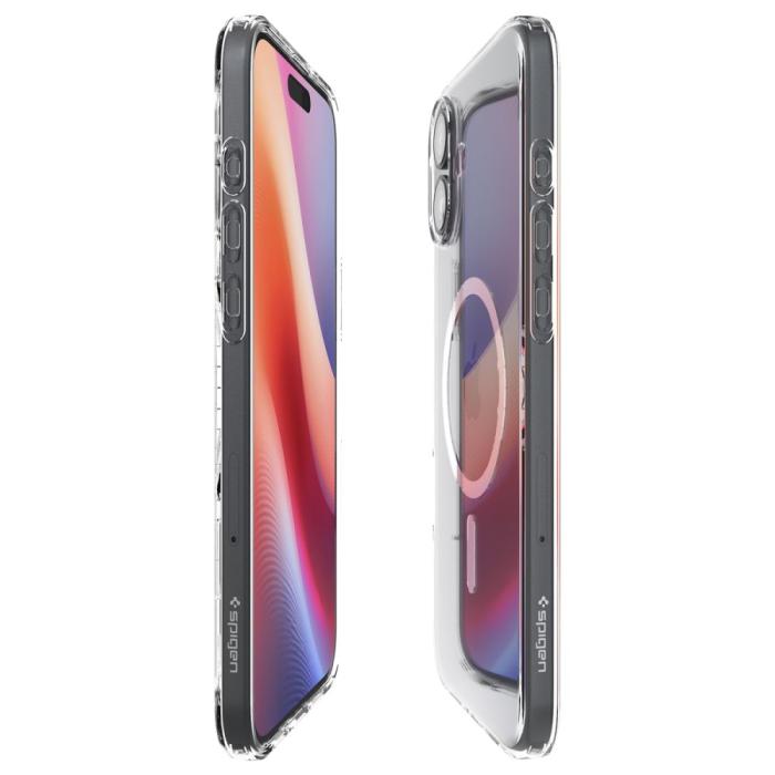 Bild 6, Spigen iPhone 16 Skal MagSafe Liquid Crystal Clear