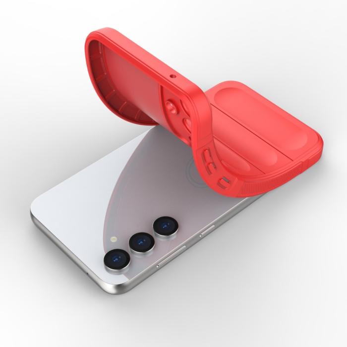 Bild 4, Samsung Galaxy S23 FE Skal Magic Shield TPU Röd