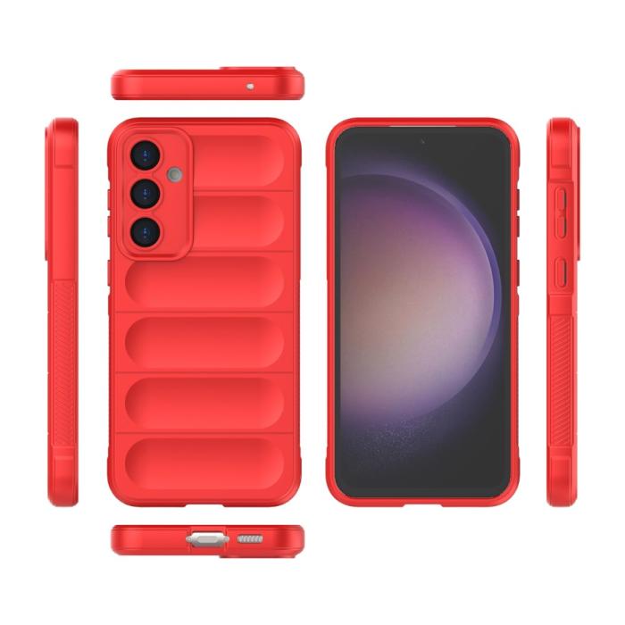 Bild 6, Samsung Galaxy S23 FE Skal Magic Shield TPU Röd