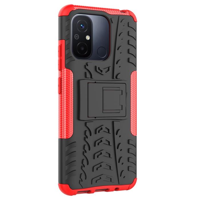 Bild 4, Xiaomi Redmi 12C 4G Skal Ultimata Stöttåligt med Stöd Röd