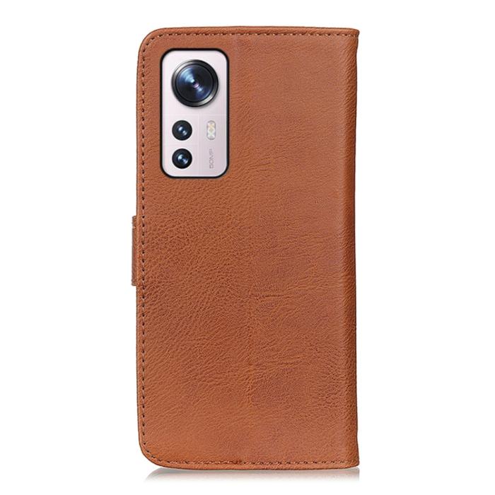 Bild 3, KHAZNEH Xiaomi 12 Pro Fodral Läder Brun