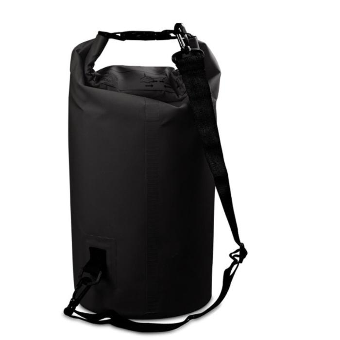 Bild 1, 30L Dry Bag Vattentät Sjösäck / Packpåse Svart