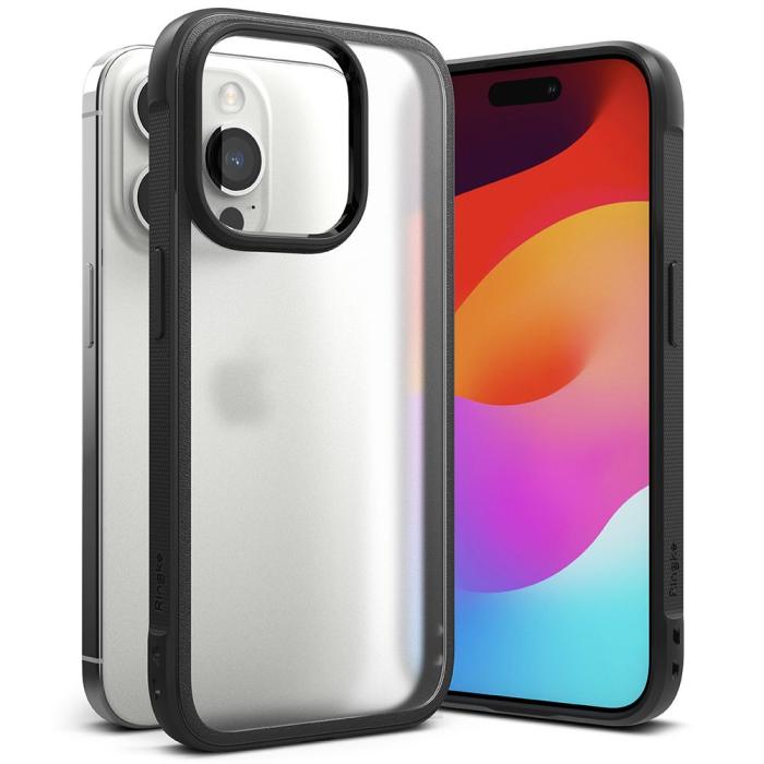 Bild 4, Ringke iPhone 15 Pro Max Skal Fusion Bold Matt Svart