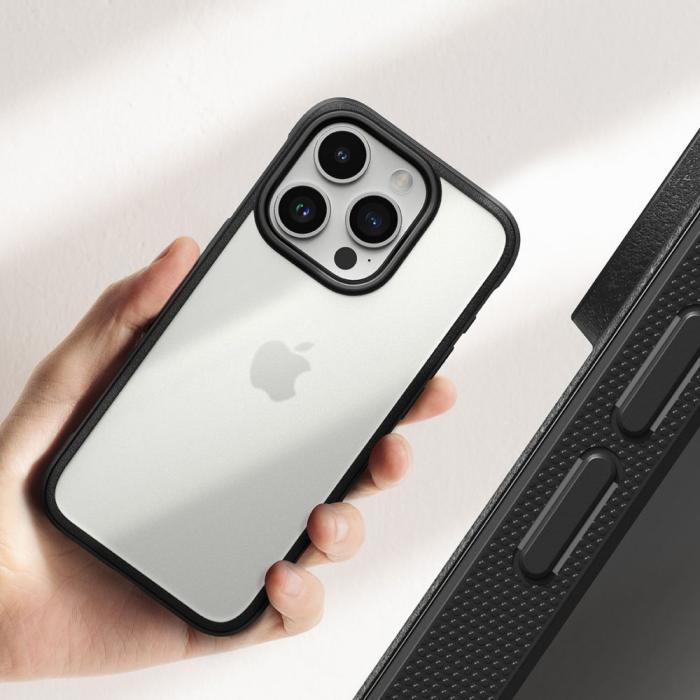 Bild 5, Ringke iPhone 15 Pro Max Skal Fusion Bold Matt Svart
