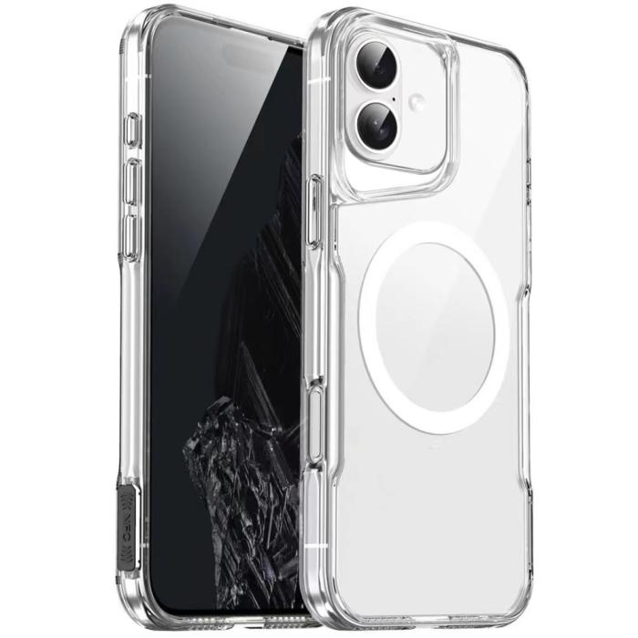 Bild 1, iPhone 16 Plus Skal MagSafe Hybrid Transparent