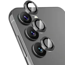 WANLONFENG Galaxy S25 FE Linsskydd Härdat Glas Svart