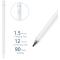 Tech-Protect Active Stylus Touchpenna Vit