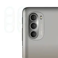 Motorola Moto G51 2-PACK Linsskydd H&auml;rdat Glas