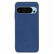Google Pixel 10 / 10 Pro Skal Retro L&auml;der Bl&aring;
