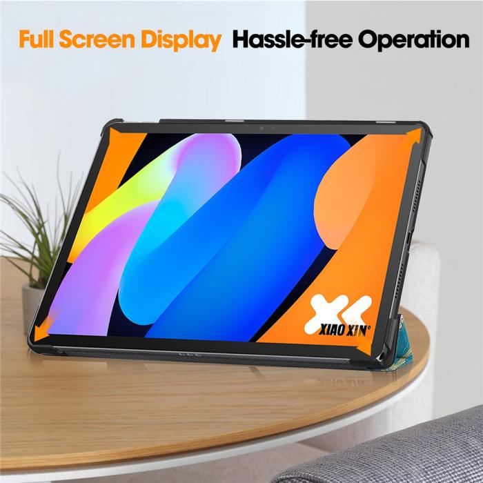 Bild 5, Lenovo Idea Tab Fodral Tri-Fold Peach Blossom