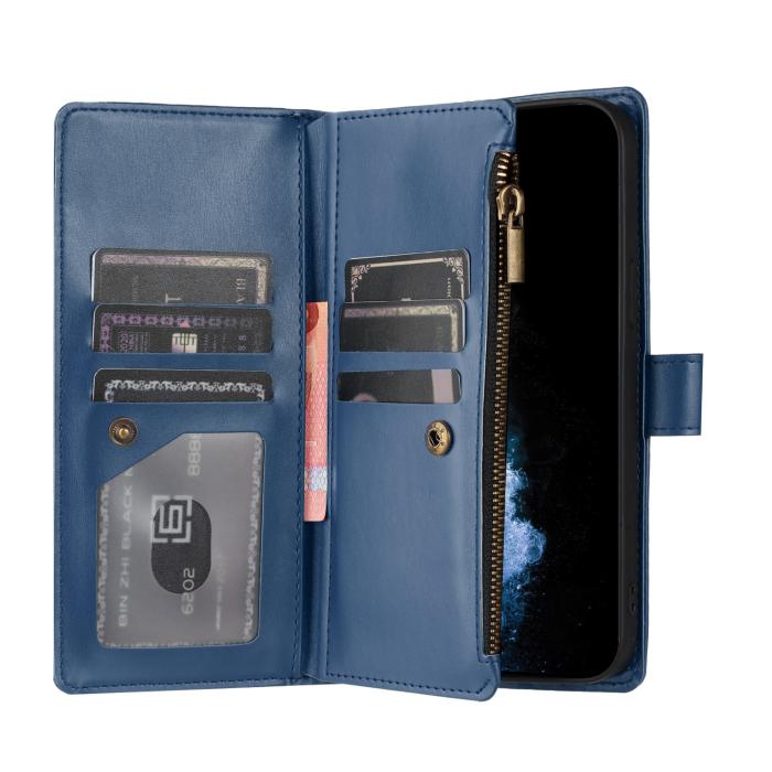Bild 4, Samsung Galaxy S26 Ultra Fodral Multifunktionellt Läder Blå