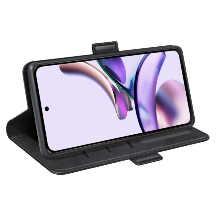 Bild 5, Motorola Moto E13 Fodral Magnetisk Stängning Svart