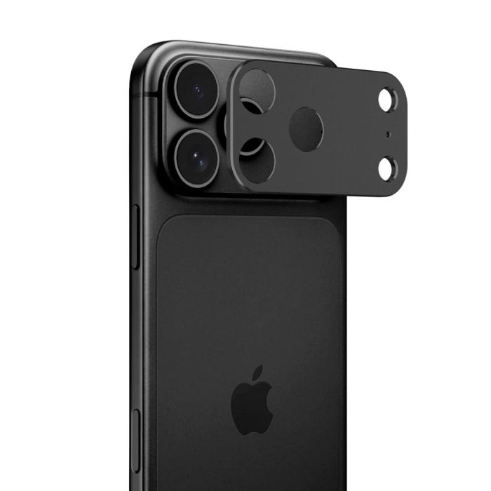 Bild 6, Tech-Protect iPhone 18 Pro Max Linsskydd CamAlloy Fit+ Svart