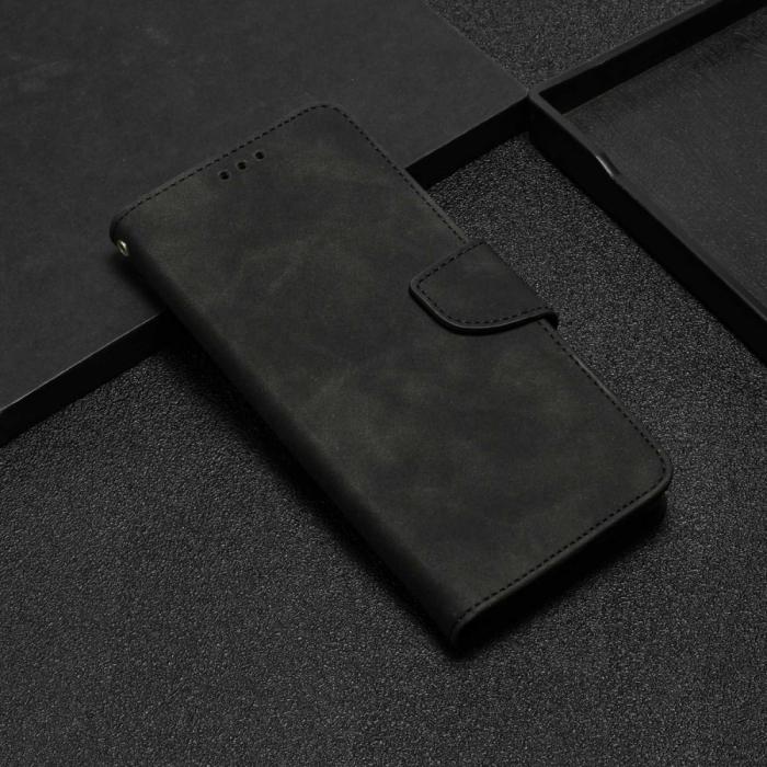 Bild 6, Samsung Galaxy S23 Ultra Fodral Läder Svart