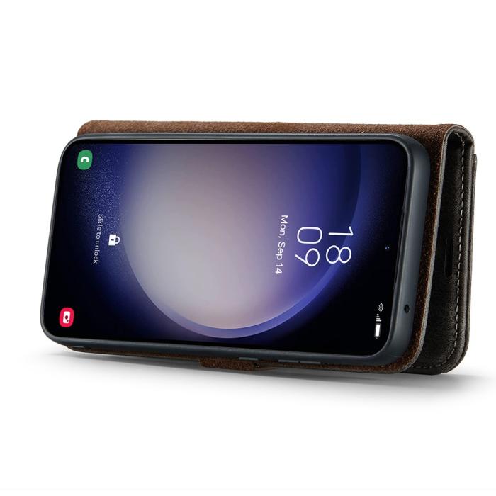 Bild 3, DG.MING Galaxy S25 Plus 2in1 Magnet Fodral / Skal Grå