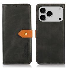 KHAZNEH iPhone 17 Pro Fodral Dual Color Svart