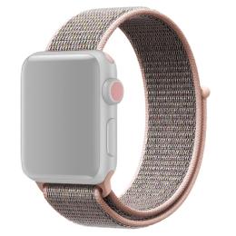 Nylon Loop Armband Justerbart Apple Watch 41/40/38 mm - Roséguld