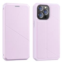 iPhone 13 Pro - DUX DUCIS Skin X Shockproof Läder Fodral - Rosa