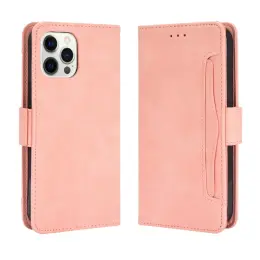 iPhone 13 Pro - Fodral Med Avtagbart Kortfodral - Ljus Rosa