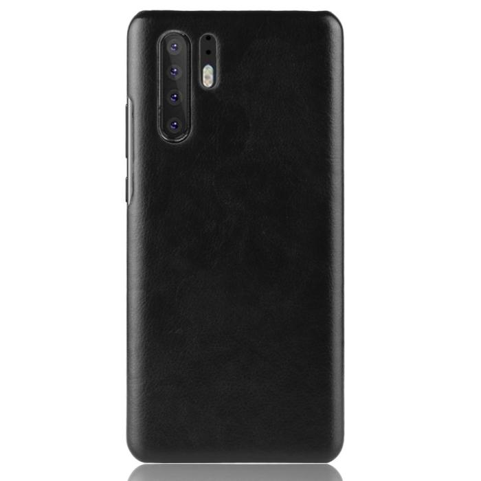 Bild 3, Huawei P30 Pro - Litchi skal - Svart
