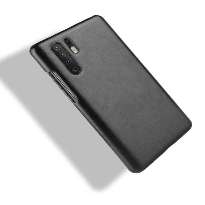 Bild 5, Huawei P30 Pro - Litchi skal - Svart