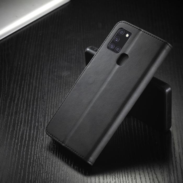 Bild 5, Samsung Galaxy A21s - LC.IMEEKE Plånboksfodral - Svart
