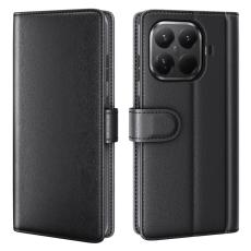 Xiaomi 17T Fodral Premium Split L&auml;der Svart
